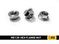 M8 1.25 Hex Flange Nut image 0