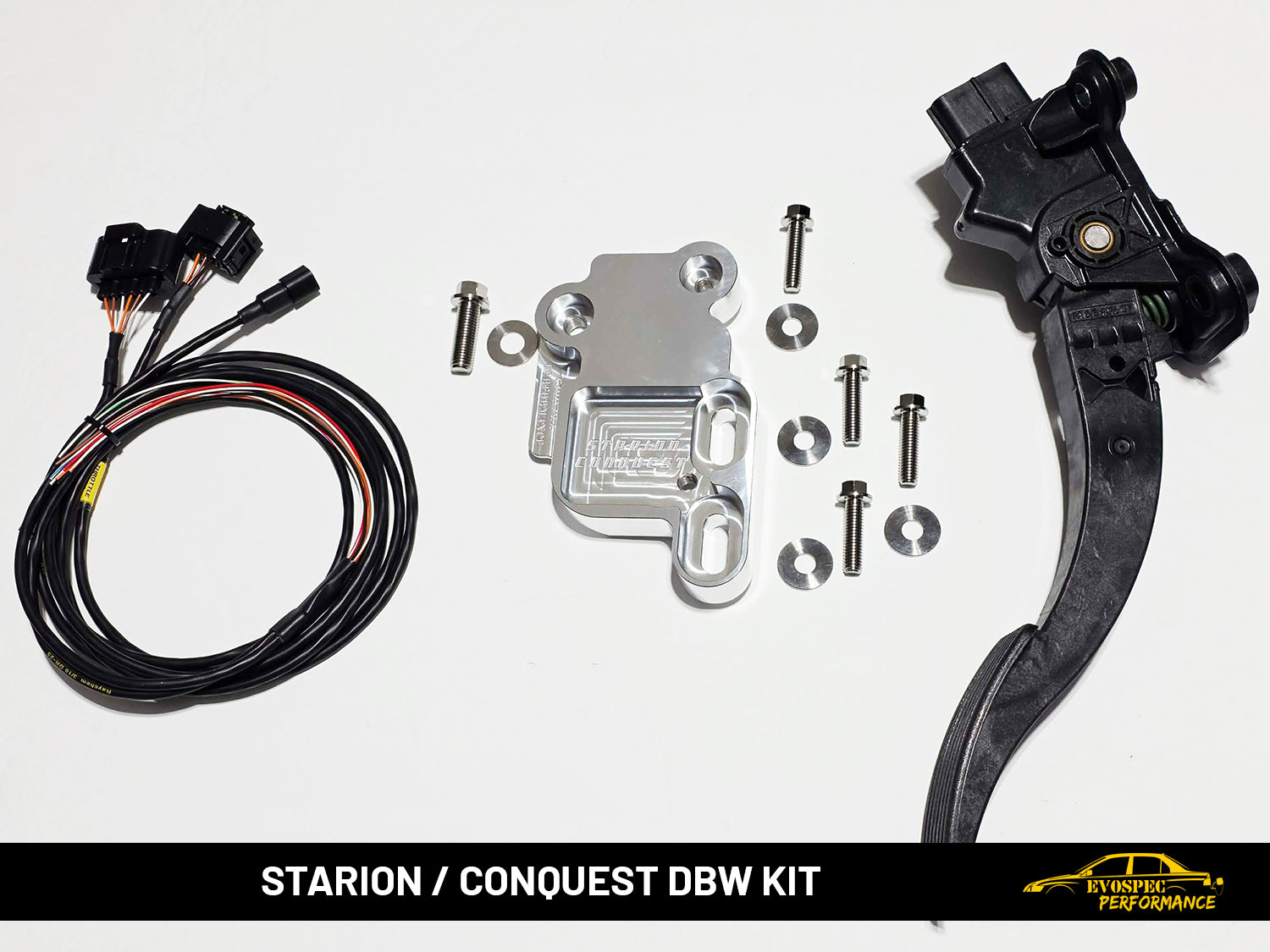 Starion Conquest DBW (drive by wire) Evo X  accelerator pedal bracket image 0