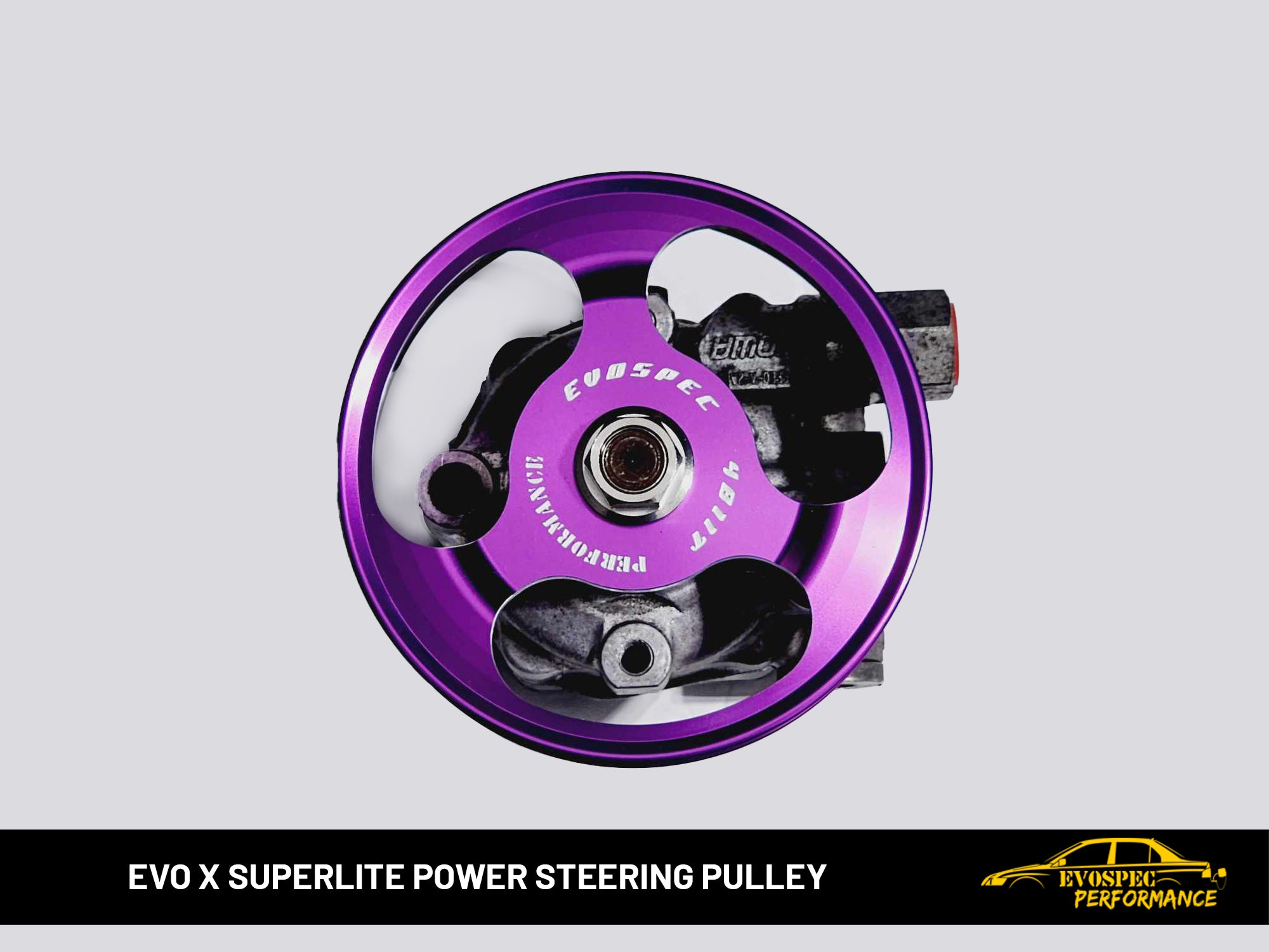 Evo X Superlite Power Steering Pulley – Evospec Performance