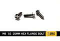 M6 Hex Flange Bolt 1.0 20mm image 0