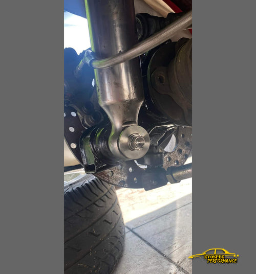 1G DSM Titanium Rear Lower Shock Support Bolt Kit image 1