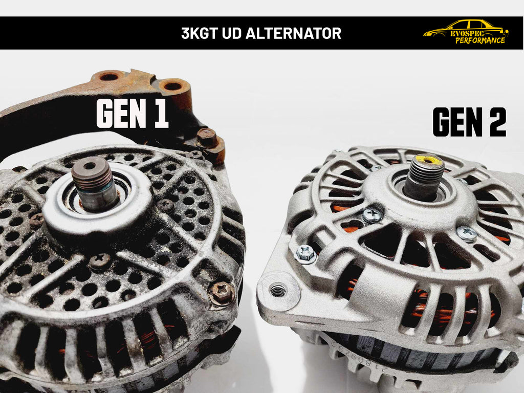 3KGT / 6G72 UD alternator pulley image 12