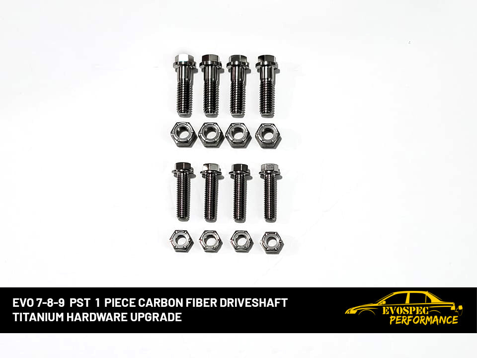 Evo 7/8/9 Complete Titanium Rotation Kit image 2