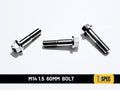 M14 Hex flange Bolt 1.5 60mm image 0