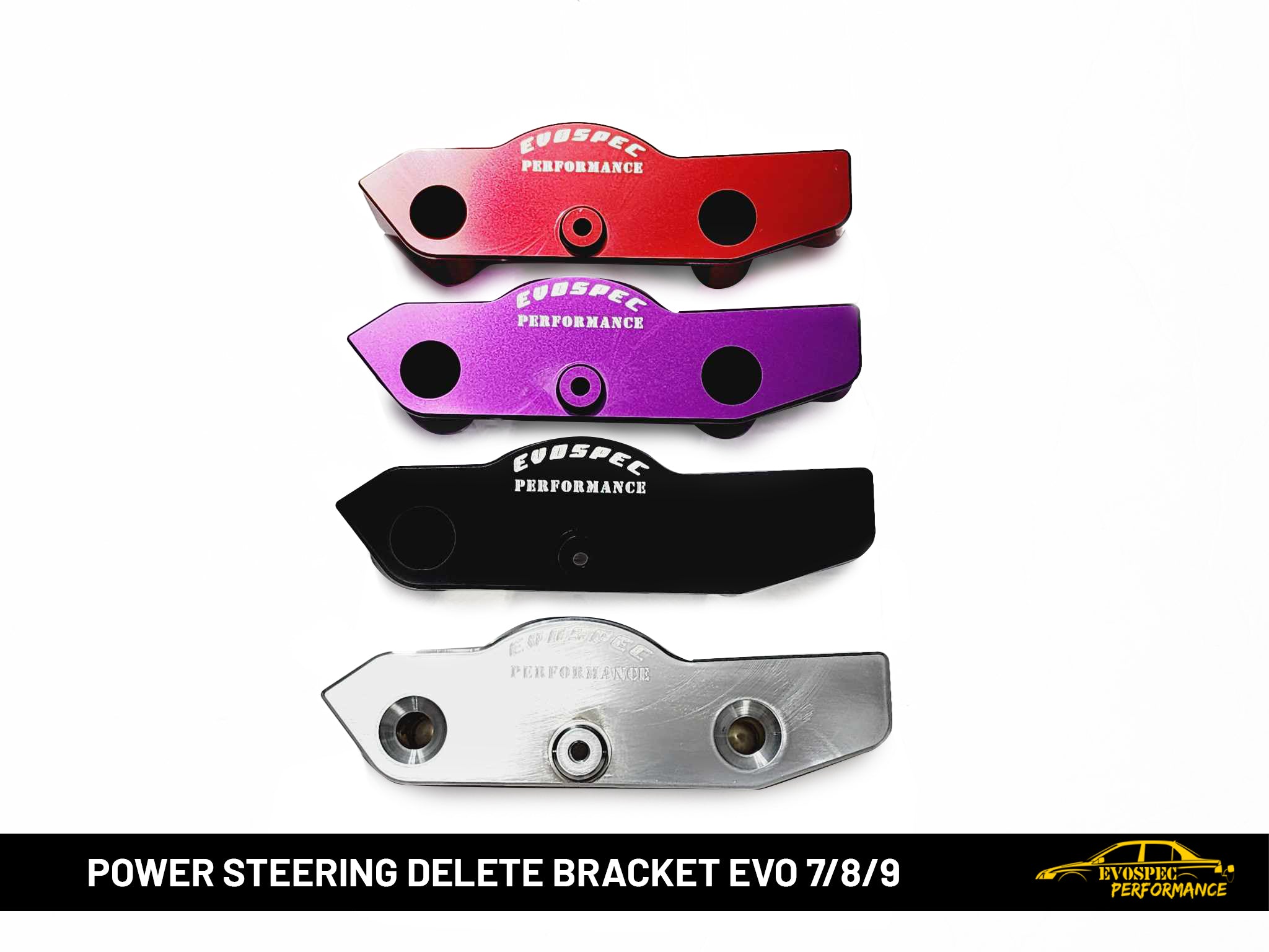Power Steering Delete Bracket Evo 7/8/9