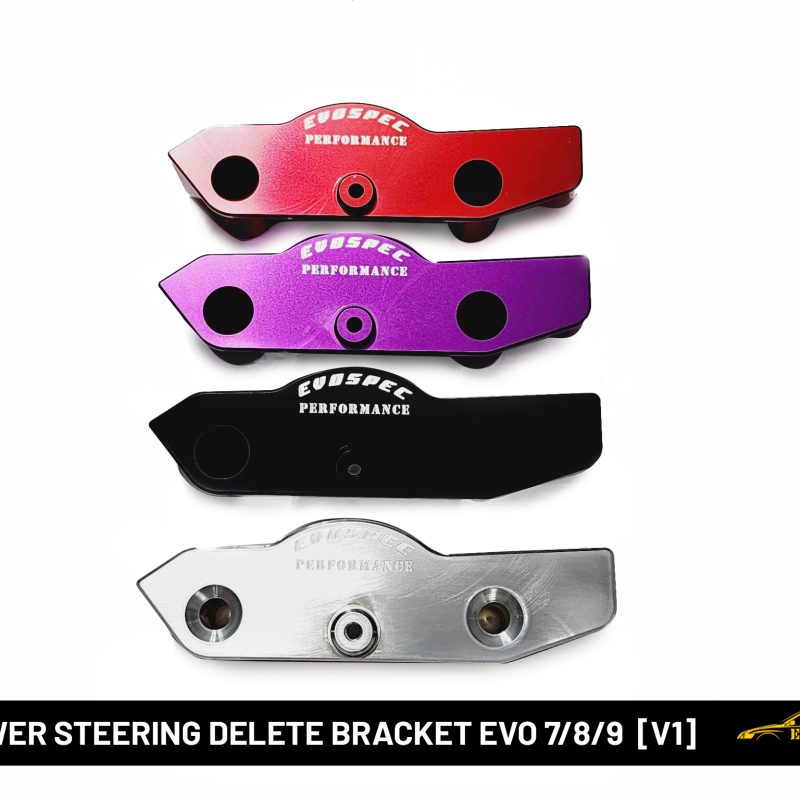 Power Steering Delete Bracket Evo 7/8/9