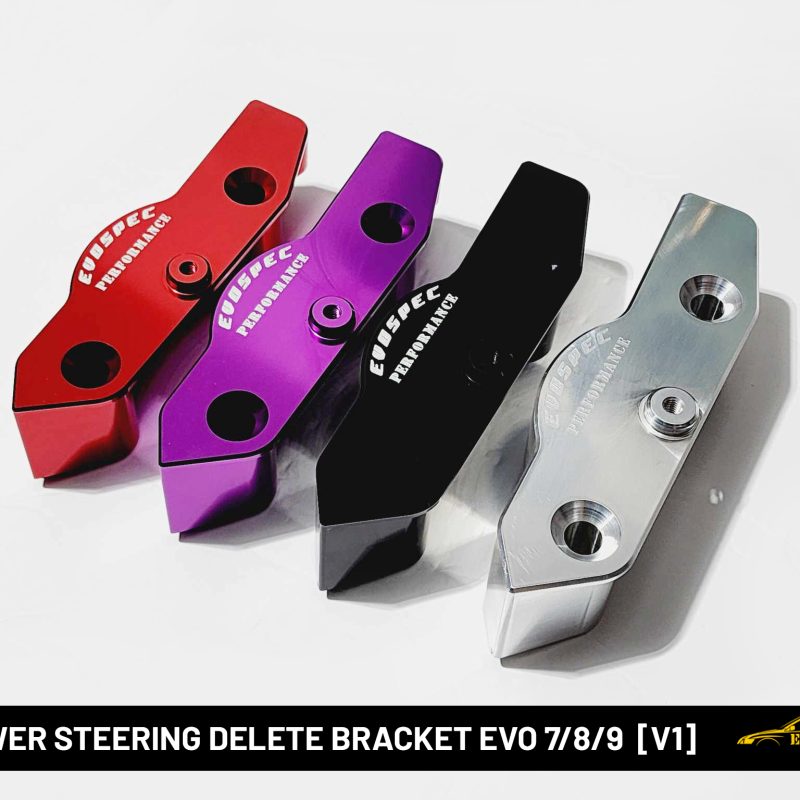 Power Steering Delete Bracket Evo 7/8/9