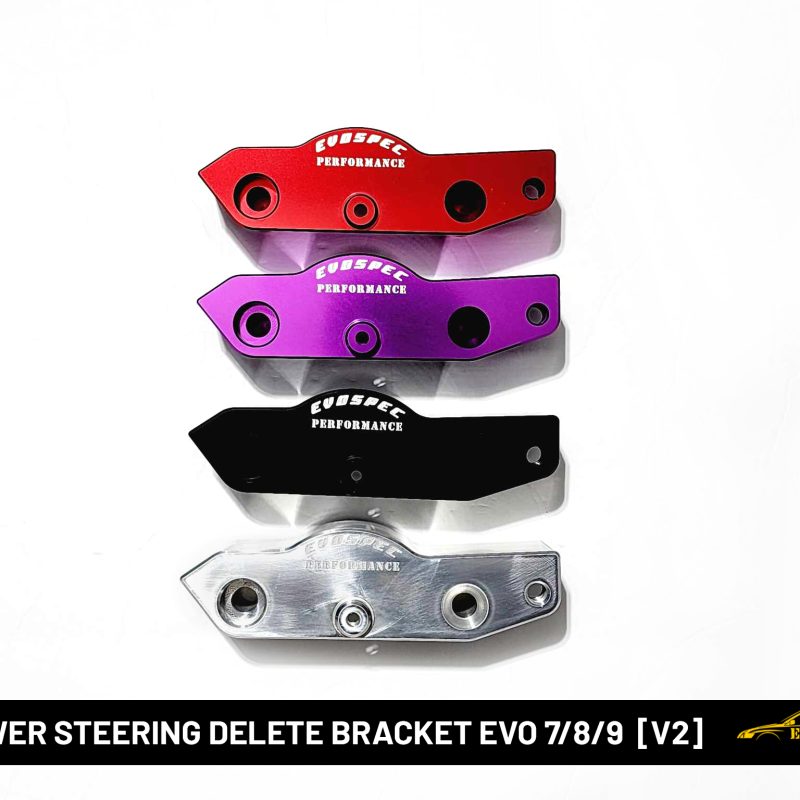 Power Steering Delete Bracket Evo 7/8/9