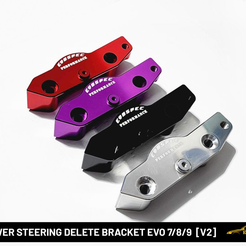 Power Steering Delete Bracket Evo 7/8/9